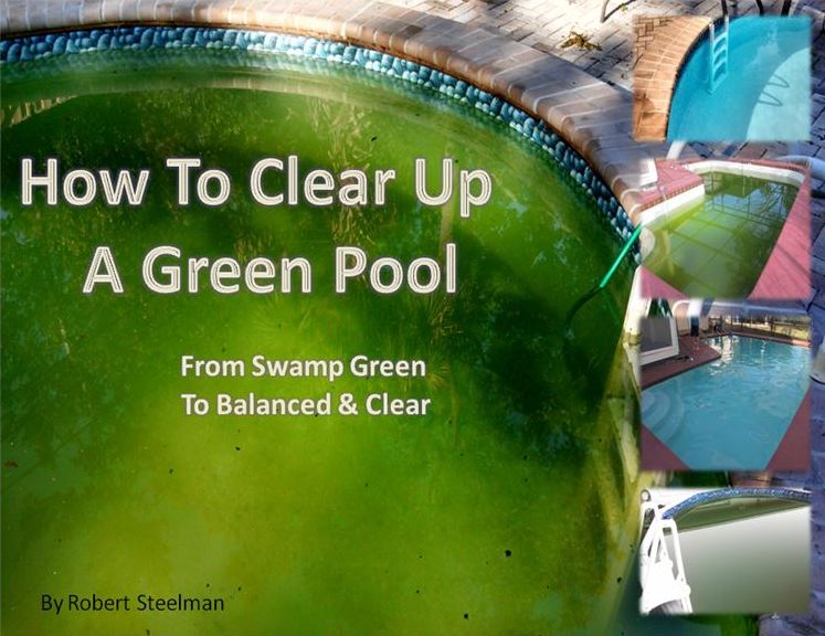 how to get rid of green algae in saltwater pool