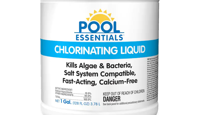 sodium hypochlorite swimming pool